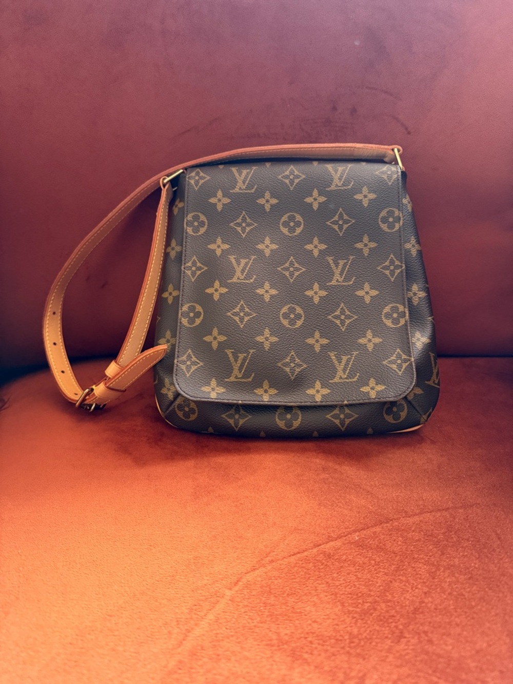 Louis Vuitton Musette Salsa PM Monogram Canvas shoulder Bag